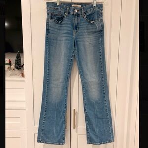 Levi's Women's Light Blue Flare Jeans